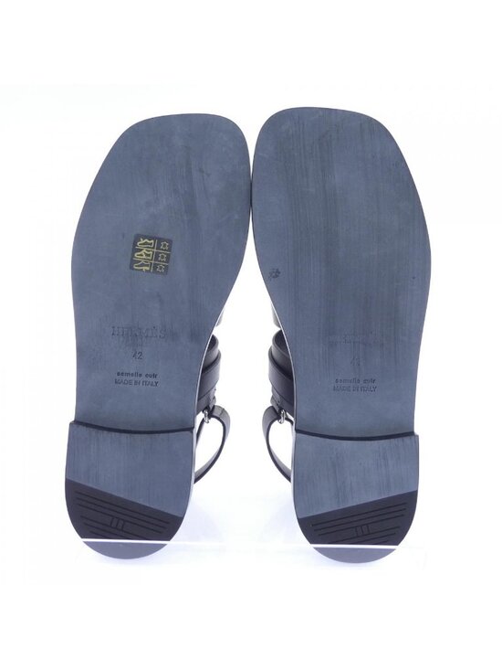 Hermes Maiki Sandals Black main image 5